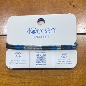 4Ocean Bracelet. Funds a global ocean cleanup operation. NWT